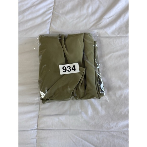 Lululemon Bronze Green InStill Size 10 Soft Stretch High Rise Workout Tight EUC - Picture 11 of 11